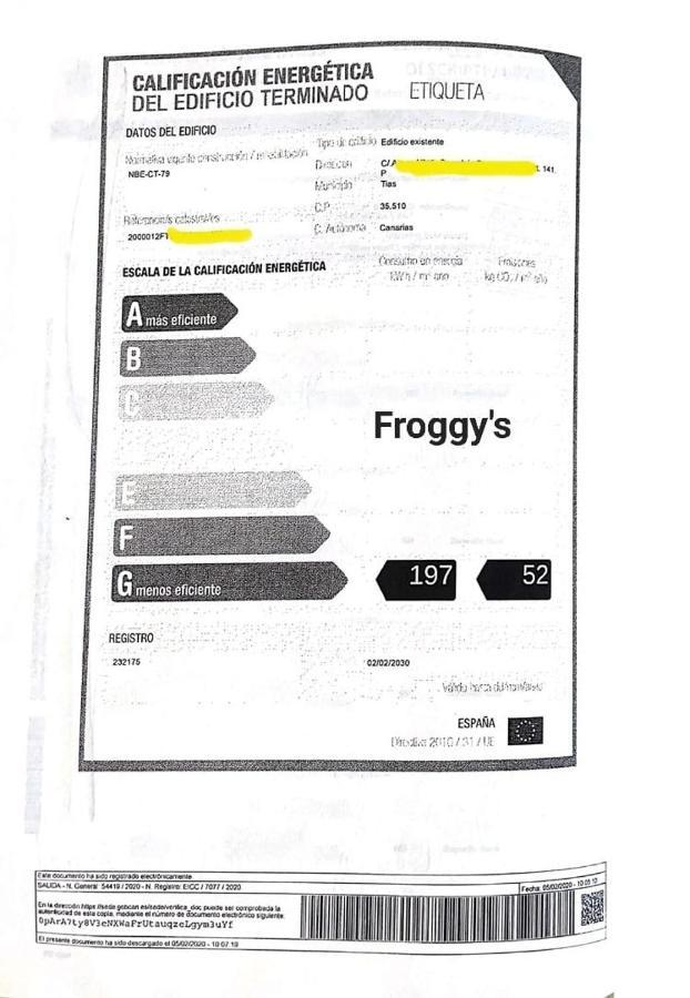 Vivienda Vacacional Froggy'S Puerto del Carmen  Dış mekan fotoğraf
